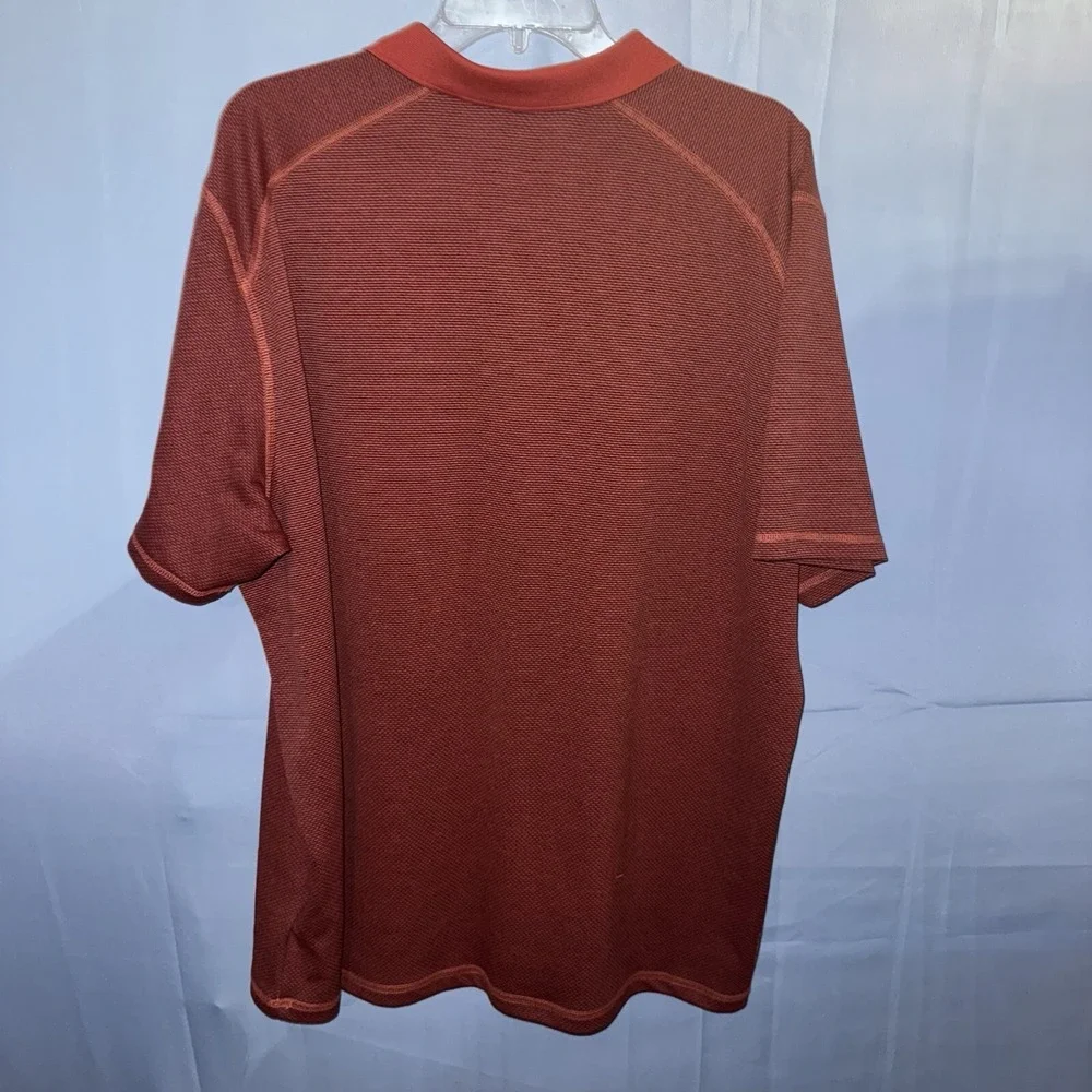 The North Face FlashDry Men Red Short‎ Sleeve Pullover Polo Sz XXL